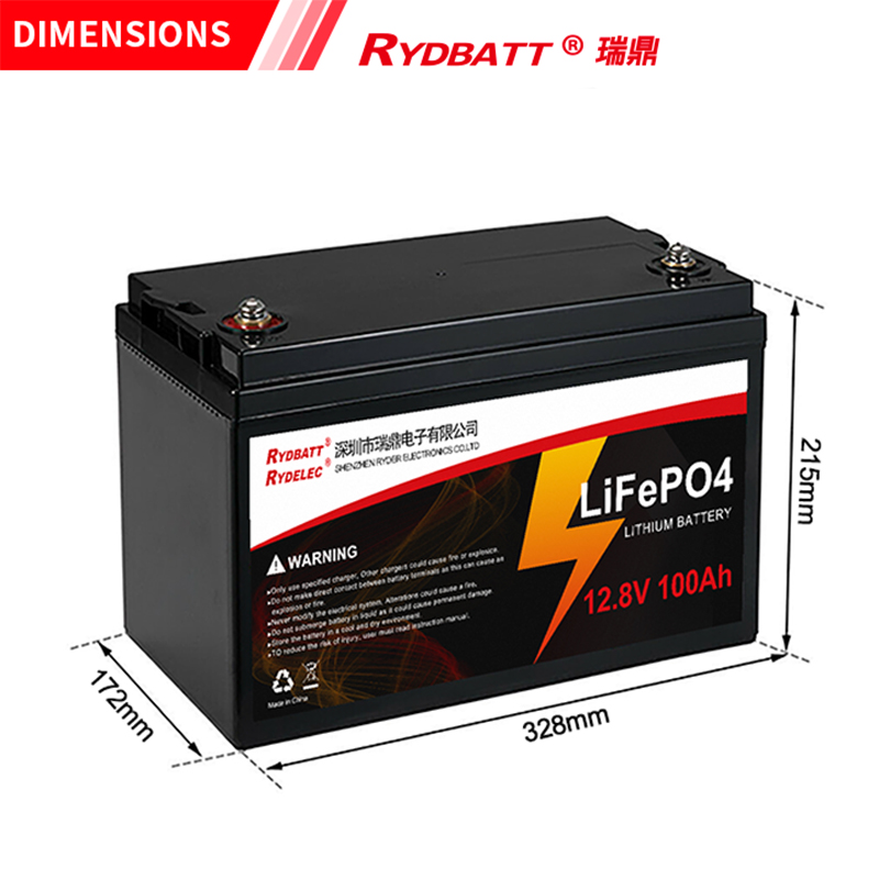 12.8V100Ah 4串17并 18650动力锂电池组