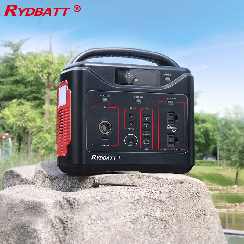 T600 户外储能电源 大功率500W直播户外应急便携式电源