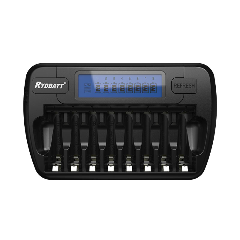 CH-RMH241-02 8槽位镍氢AA/AAA电池充电器 1.2V镍氢智能