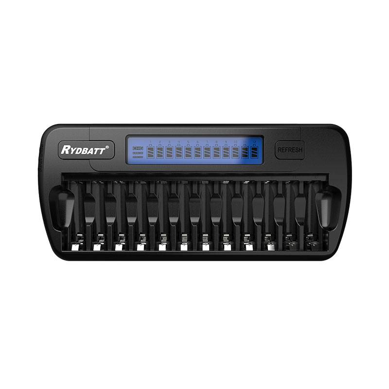 CH-RMH280-02 12槽位镍氢AA/AAA电池充电器 镍氢电池智