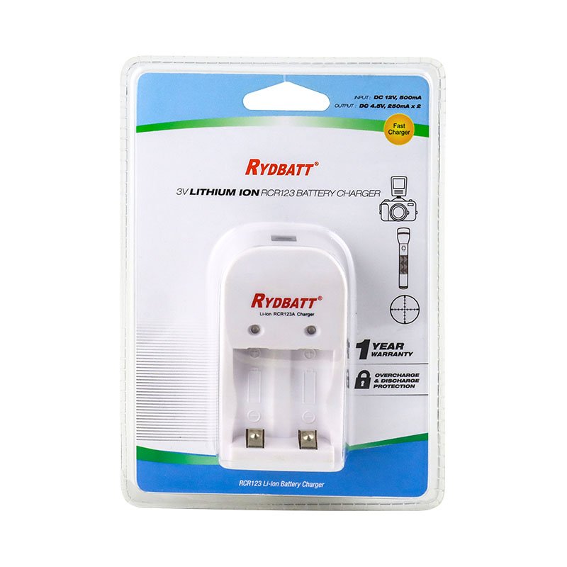 RCR123A 16340锂电池4.2V专用电池充电器