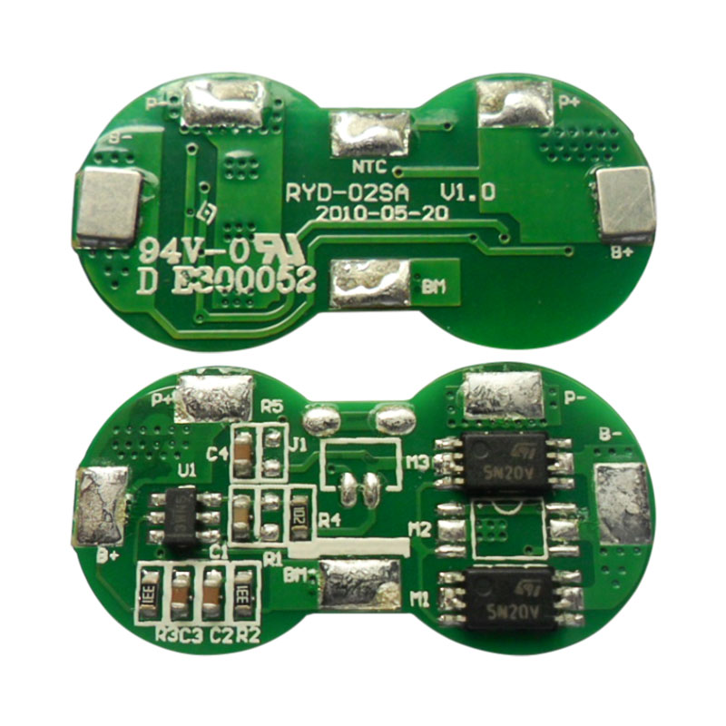 RYD-02SA/V1.0版 3C数码产品锂电池保护板