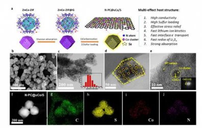 北京大学研制了一种新型纳米钴多孔碳载体锂硫电池材料